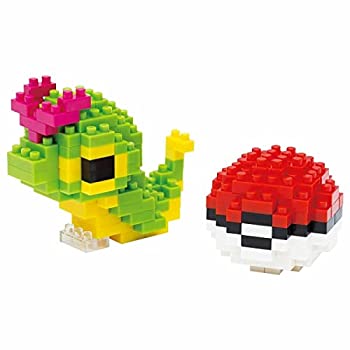 【未使用】【中古】ナノブロック ポケットモンスター ポケットモンスター キャタピー\u0026モンスターボール NBPM_010