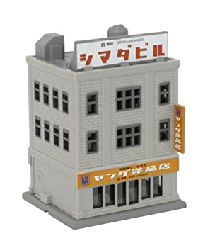 【未使用】【中古】ロクハン Zゲージ S032-1 商業ビルA