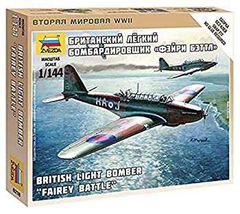 【未使用】【中古】ズベズダ 1/144 イギリス軍 フェアリーバトル 軽爆撃機 プラモデル ZV6218