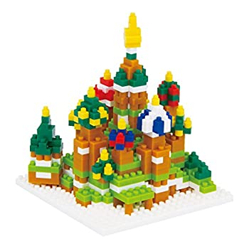 【未使用】【中古】ナノブロック 聖ワシリー大聖堂 NBH-051