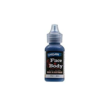 【未当て嵌める】【中古】デリバン 人間の顔\u0026上半身絵の具 青み 36ml 50000301