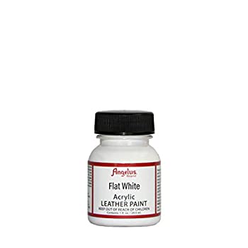 【未使用】Angelusブランドアクリルレザーペイント防水1oz???フラットホワイト