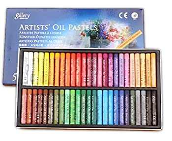 【未使用】【中古】オイル やわらか パステル 48色 50本 アート チョーク セット｜ムジカ＆フェリーチェ店