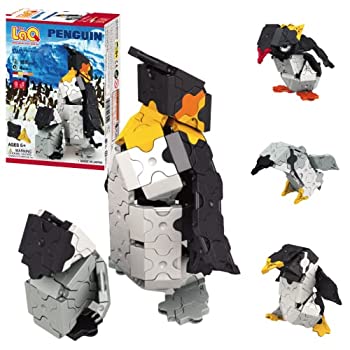 【未使用】【中古】ラキュー (LaQ) マリンワールド ペンギン( Marine World PENGUIN)