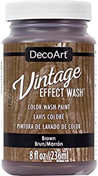 【未当て嵌める】【中古】デコアート ヴィンテージエフェクトウォッシュ 236ml DCW17 赤銅色 12090017