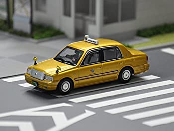 【未使用】【中古】ガリバー 1/64 金のフジタクシー クラウンセダン 完成品