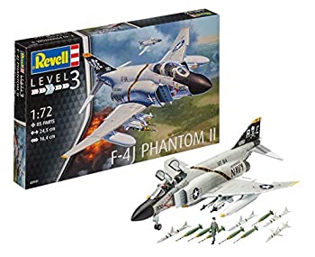 【未使用】ドイツレベル 1/72 アメリカ海軍 F-4J ファントム US ネイビー プラモデル 03941