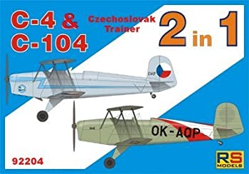 【中古-非常に良い】RSモデル 1/72 C4 & C104 練習機 プラモデル 92204