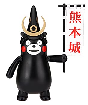 【中古-非常に良い】フジミ模型 くまモンのシリーズ No.8 くまモンのプラモ 兜バージョン 熊本城付き 色分け済み プラモデル くまモン8
