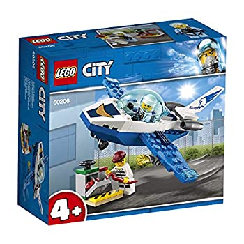 【中古-人並み外れたに好いたらしい】レゴ(LEGO) シティ ジェット機見まわり 60206 差しつかえる 手あそび 御坊っちゃん おもちゃ-ブロック-セット