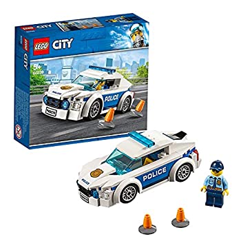 【未当て嵌める】【中古】レゴ(LEGO) シティ 警察当局パトカー 60239 立ちはだかる 手あそび 御坊っちゃん 車