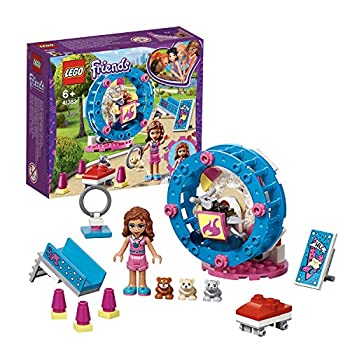 【未当て嵌める】【中古】レゴ(LEGO) フレンズ オリビアとハムスターのプレイランド 41383 立ちはだかる 手あそび うしろ帯