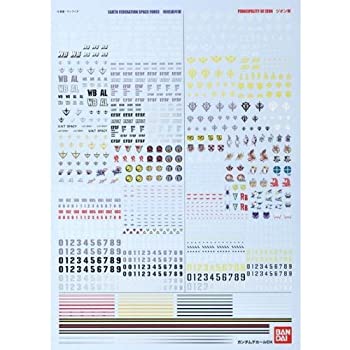 【中古-非常に良い】ガンダムデカールDX 01 一年戦争系