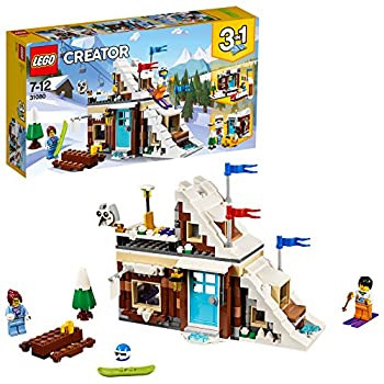 【未当て嵌める】【中古】レゴ(LEGO) 創造者 ウィンターバケーション (モデュール式) 31080