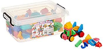 【中古】ペタペタブロック (コンテナケース入) M 200PCS.