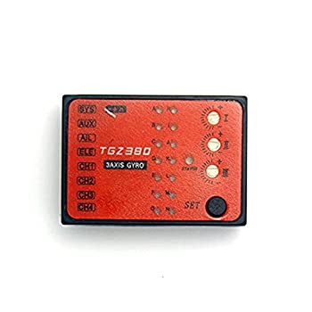 【中古-非常に良い】TGZ380 3軸 ジャイロ フライバーレス システム for ALIGN T-REX RC ヘリコプター