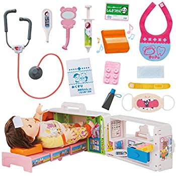 【中古-非常に良い】ピープル ぽぽちゃんお道具シリーズ おしゃべり総合クリニックに変身! ぽぽちゃん救急車