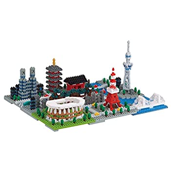【中古-人並み外れたに似つかわしい】カワダ(Kawada) ナノ立ちはだかる 日本の首都 1280pcs NB-040