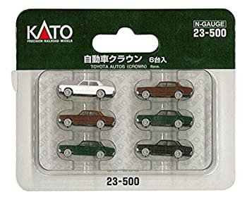 【未使用】【中古】KATO Nゲージ 自動車クラウン 6台入 23-500 鉄道模型用品
