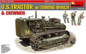 【未使用】ミニアート 1/35 米軍トラクター牽引ウインチ付 兵士3体付 MA35225 プラモデル|ムジカ&フェリーチェ店