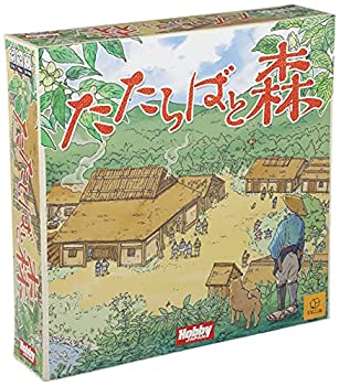 【未当てはめる】【中古】余暇活動ジャパン たたらばと森 (2-4人用 30-50分 10才以上向け) ゲーム盤力くらべ