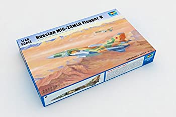 【中古】トランペッター 1/48 MiG-23MLD フロッガーK型 プラモデル