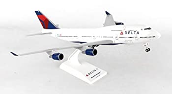 【中古-非常に良い】SKY MARKS 1/200 747-400 デルタ航空 N661US ギア付 完成品
