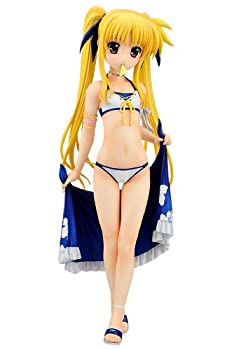 【中古-非常に良い】魔法少女リリカルなのは The MOVIE 1st フェイト・テスタロッサ 水着ver. (1/4スケール PVC製塗装済み完成品)