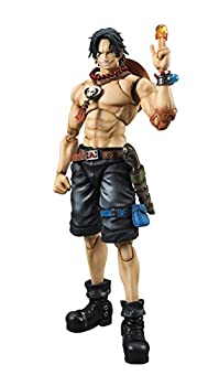 【未使用】【中古】ヴァリアブルアクションヒーローズDX ONE PIECE Portrait.Of.Pirates × VAH ポートガス・D・エース【初回限定価格】 約230mm PVC製 塗装済み可