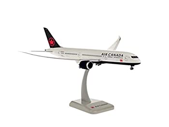 【中古-非常に良い】hogan wings 1/200 787-9 エアカナダ 飛行姿勢 ランディングギア/スタンド付属 ※プラスチック製、スナップフィット|ムジカ&フェリーチェ店