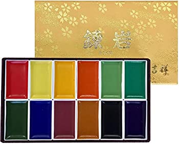 【未使用】【中古】吉祥(Kissho) 錬岩12色 Aセット 18x11x1cm 1-752｜ムジカ＆フェリーチェ店