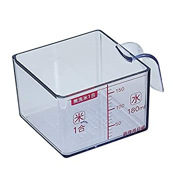 【未当て嵌める】【中古】下村製作 日本製 味い食房 角型米優勝杯1合 AKC-652 新潟 燕三条製