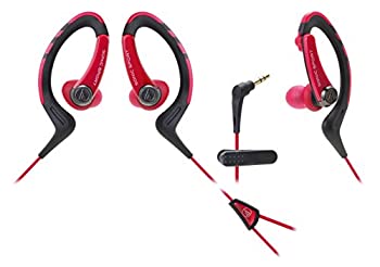 【未使用】【中古】audio-technica SONICSPORT カナル型イヤホン 防水仕様 スポーツ向け レッド ATH-SPORT1 RD｜ムジカ＆フェリーチェ店
