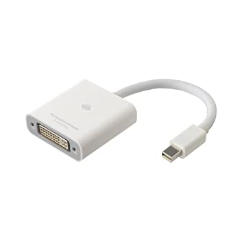 【中古-非常に良い】PLANEX Mini Displayport -]DVI端子変換アダプタ (MacBook MacBook Pro MacBook Air) PL-MDPDV02