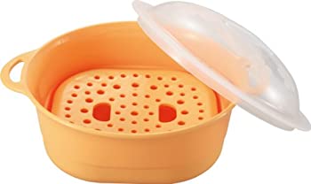 【未使用】【中古】レンジdeヌードル オレンジ