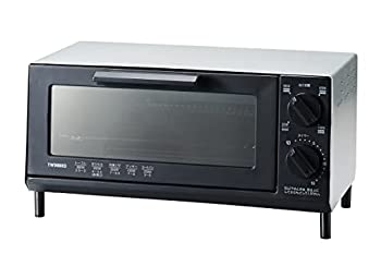 【未使用】【中古】ツインバード トースター オーブントースター コンパクト ミラーガラス シルバー TS-4035S|ムジカ&フェリーチェ店