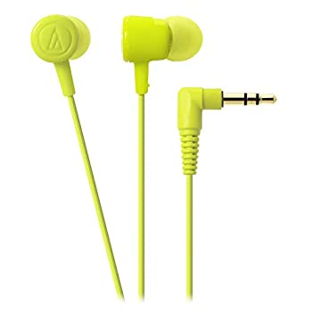 【未使用】【中古】audio-technica カナル型イヤホン ライトグリーン ATH-CKL220 LGR
