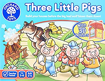 【中古-非常に良い】Orchard Toys Three Little Pigs