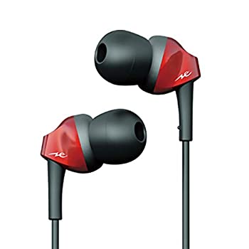 【未使用】【中古】ラディウス radius HP-NEF21 イヤホン : Ne ダイナミックドライバー 有線 カナル型 イヤフォン HP-NEF21R (レッド)