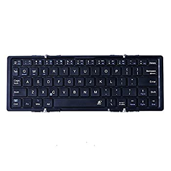 【中古-人並み外れたに好いたらしい】スリーイー Bluetooth Keyboard 3つ折り手合い 入れもの嘱する 黒いこと 3E-HB066
