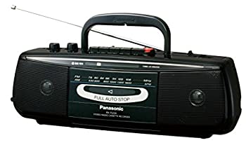 【中古】Panasonic ラジオカセット ブラック RX-FS22A-K｜ムジカ＆フェリーチェ店