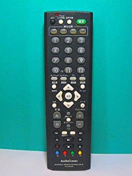 【中古-非常に良い】Audio Comm 各社共通テレビリモコン AV-R940N 蓋無