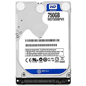 【中古-非常に良い】WD HDD 内蔵ハードディスク 2.5インチ 750GB WD Blue WD7500BPVX SATA3.0 5400rpm 8MB 9.5mm 2年保証