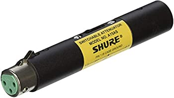 【中古】【輸入品・未使用】SHURE インラインアッテネーションスイッチ A15AS 【国内正規品】