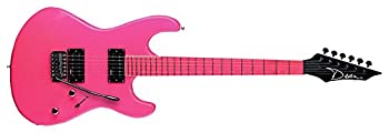 【中古】【輸入品・未使用】Dean ディーン Custom Zone Solid Body エレキギター%カンマ% 2 Humbuckers Florescent Pink エレキギター エレクトリックギター (並行輸入)