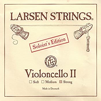 【中古】【輸入品・未使用】Larsen Soloist 4/4 Cello D String Strong Alloy-Steel