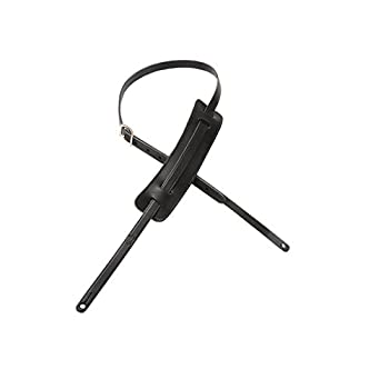 【中古】【輸入品・未使用】Levy's Leathers M25-BLK 50'sスタイルRnRレザーストラップ、ブラック