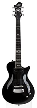 【中古】【輸入品・未使用】Hagstrom Ultra Swede エレキギター (Black Gloss) エレキギター エレクトリックギター （並行輸入）