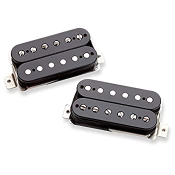 【中古】【輸入品・未使用】セイモアダンカンAPH-2SアルニコIIプロスラッシュギターピックアップセット - ブラック　並行輸入