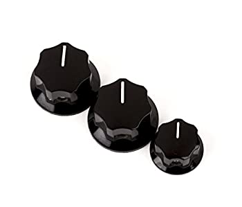 【中古】【輸入品・未使用】Fender パーツ Jazz BassR Knobs 991370000